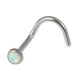 Opal Nostril Stud