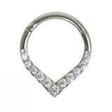 Pave Set Jewelled V-Clicker