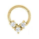 Triangle Hinged Ring