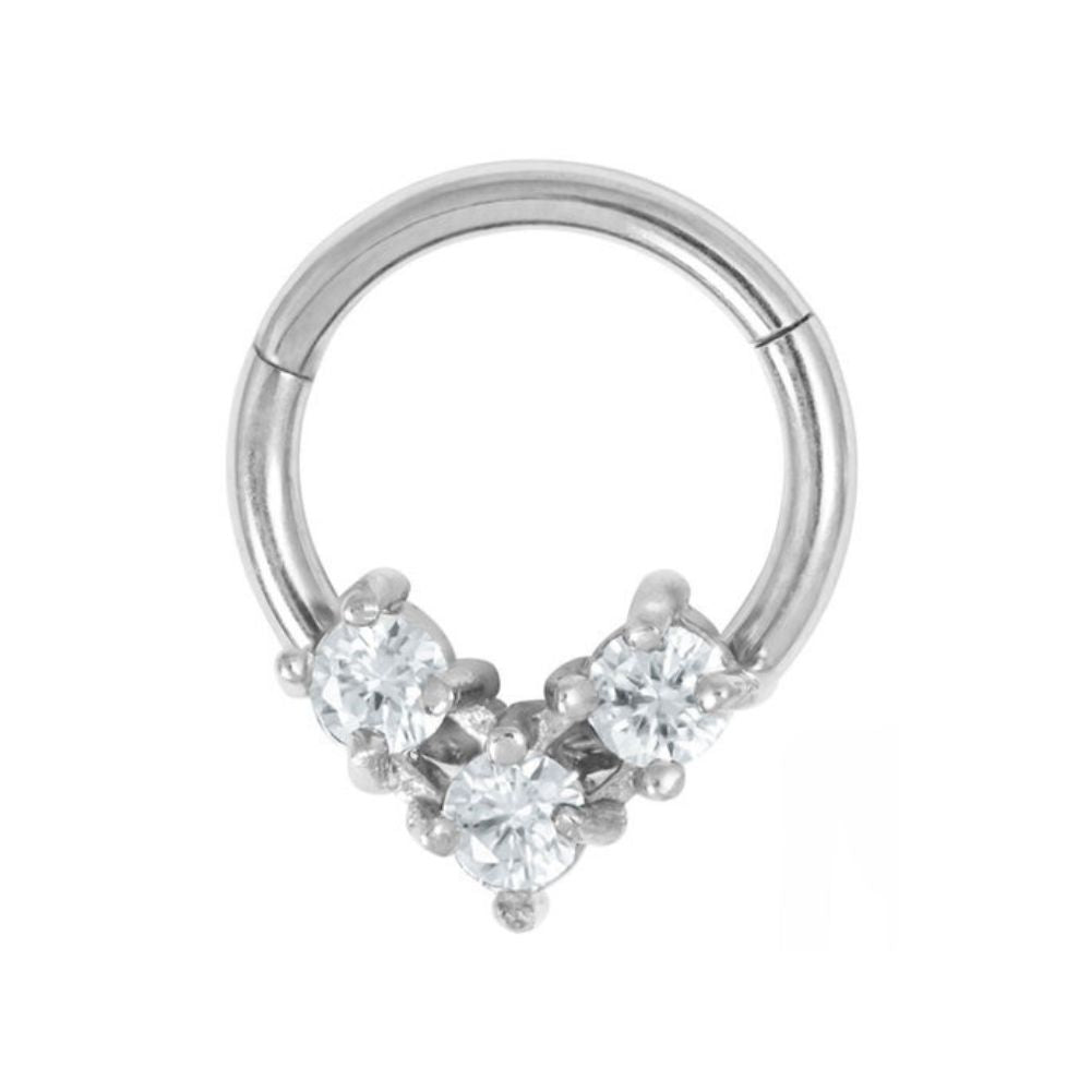 Triangle Hinged Ring