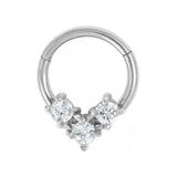 Triangle Hinged Ring