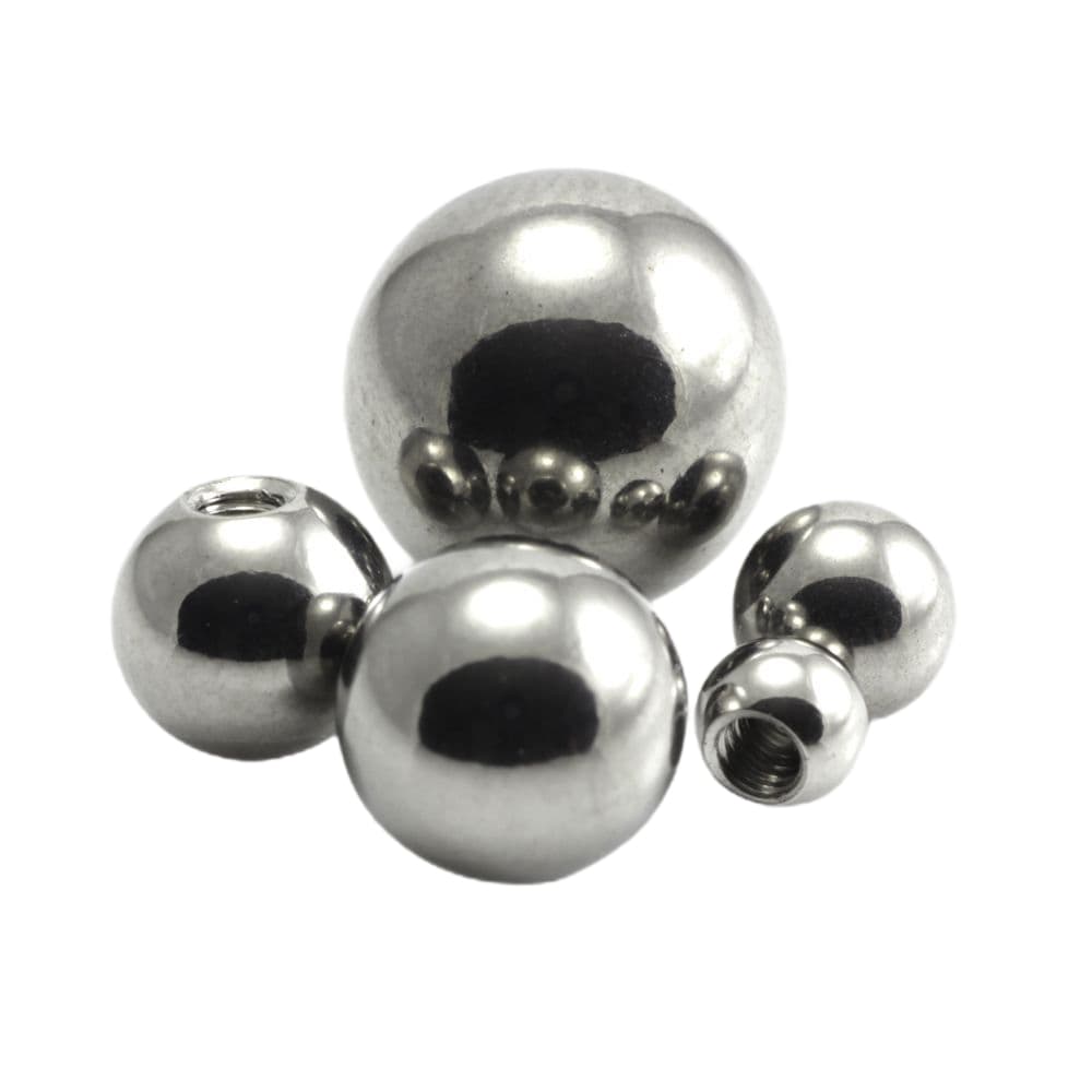 Plain Threaded Steel Ball