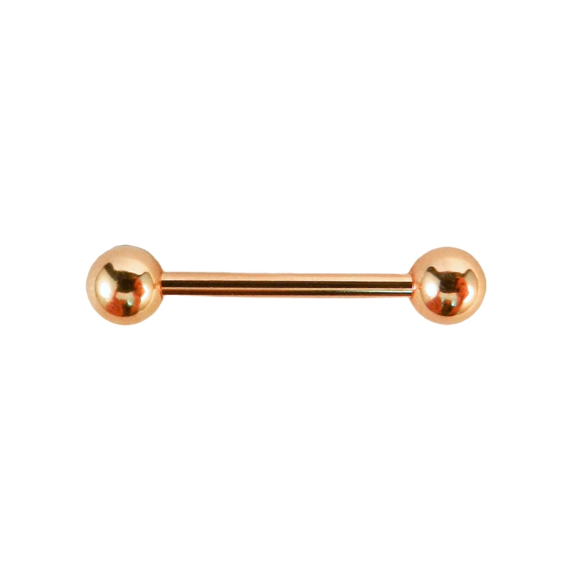 Rose Gold Barbell