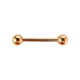 Rose Gold Barbell