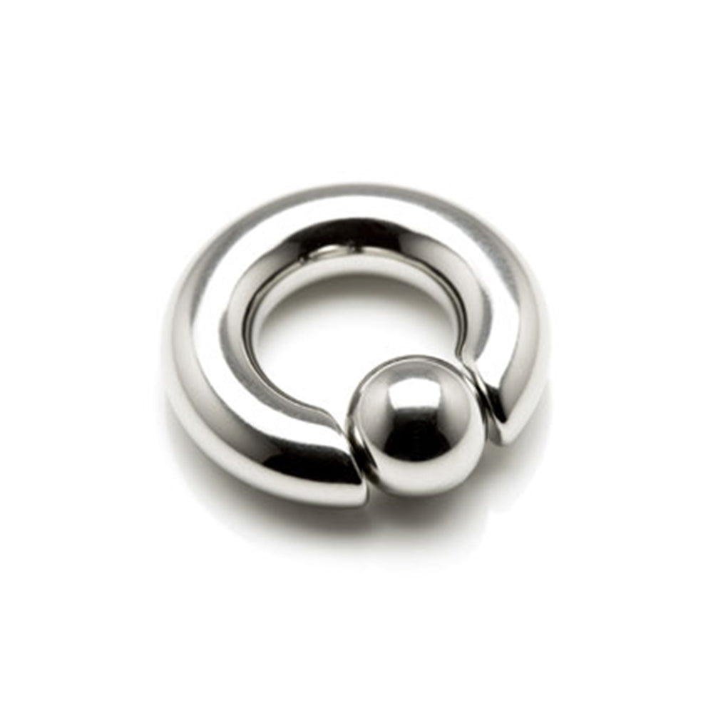 Steel BCR With Easy Clip In Bead