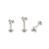 Tri Ball Cluster Labret