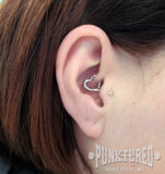 Daith Heart - Punktured