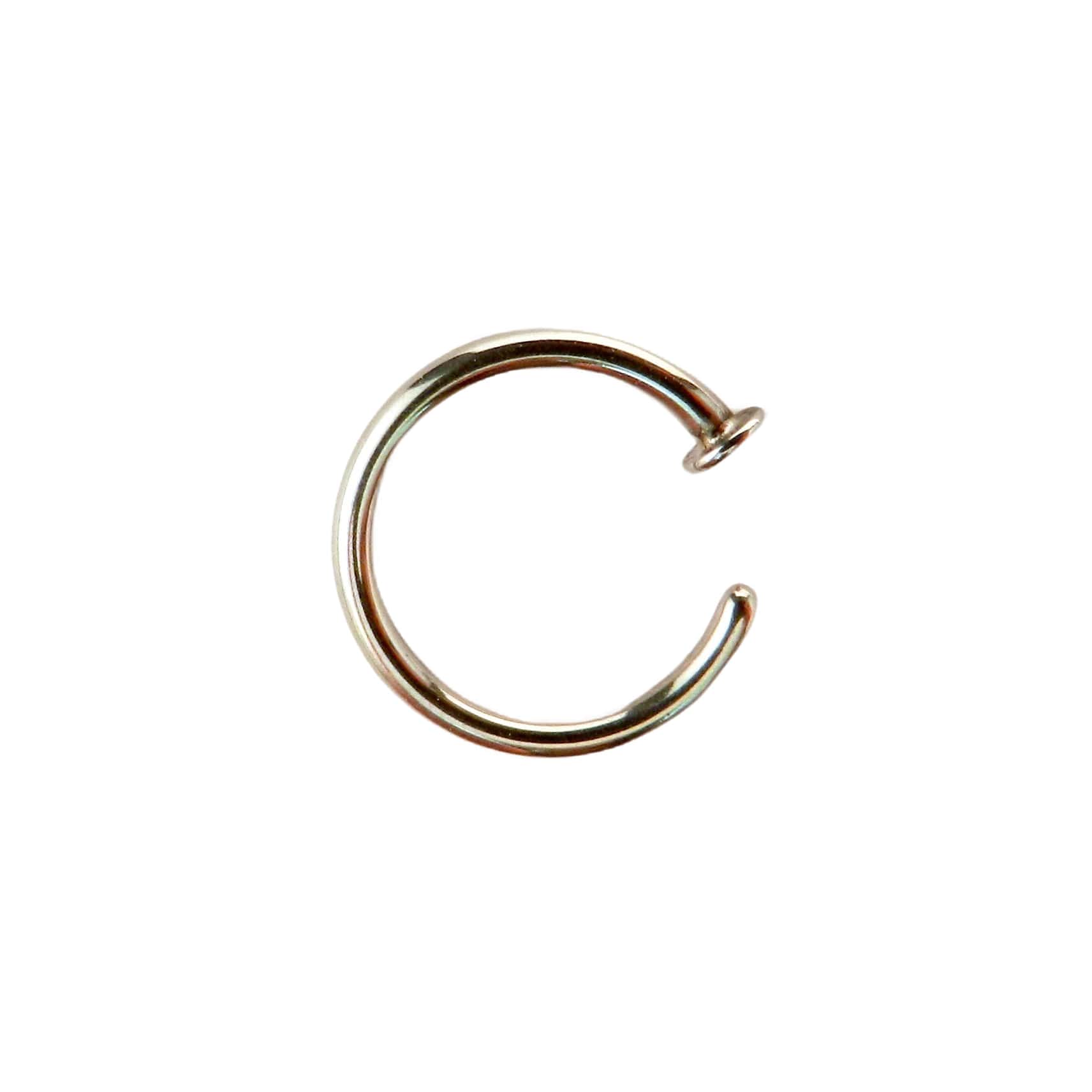 Nose ring open silver, 12.90 CHF